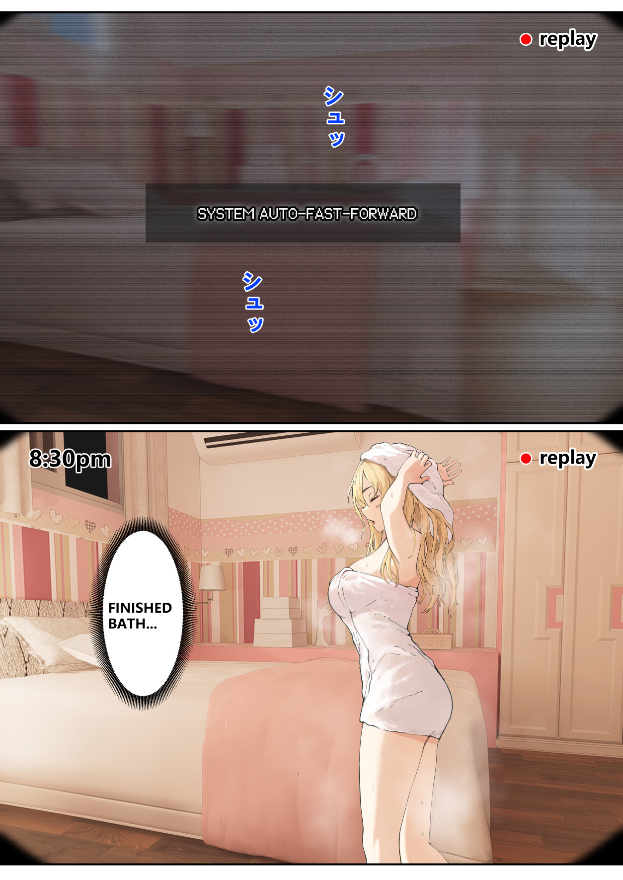 Hentai Manga Comic-My AR glasses can see various stats about my foster sister?!-Read-153